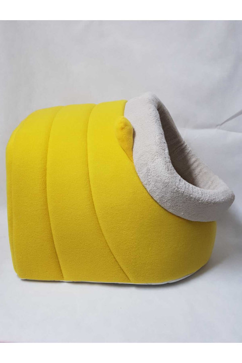 Kedi ve Küçük Irk Köpek Yatağı Yuvası Polar Kulaklı Alaska PLRKLKALASKA202401