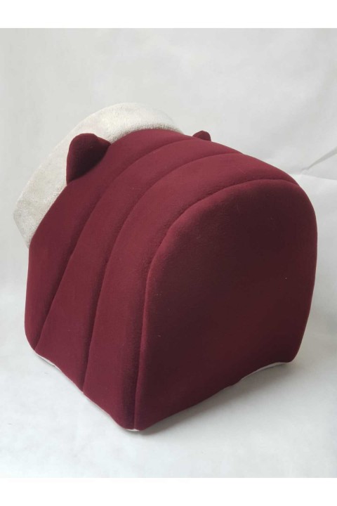 Kedi ve Küçük Irk Köpek Yatağı Yuvası Polar Kulaklı Alaska PLRKLKALASKA202401