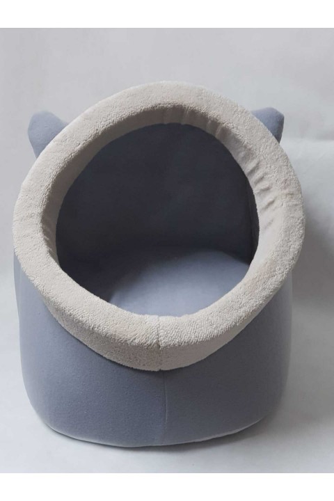 Kedi ve Küçük Irk Köpek Yatağı Yuvası Polar Kulaklı Alaska