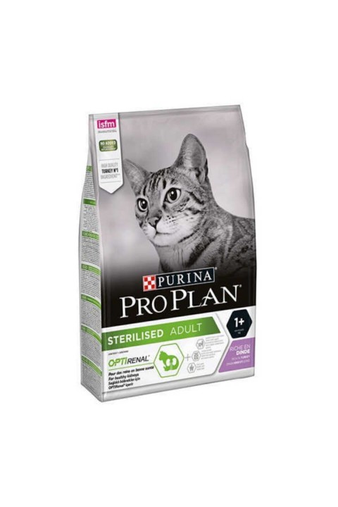 Kısırlaştırılmış Kedi Maması Hindili 10 Kg