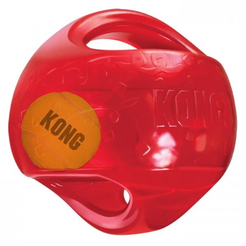 Kong Jumbler Dayanıklı Sesli Top Köpek Oyuncağı XL 17cm
