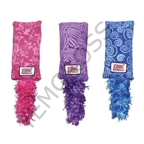 Kong Kickeroo Kediotlu Yavru Kedi Oyuncağı  22cm