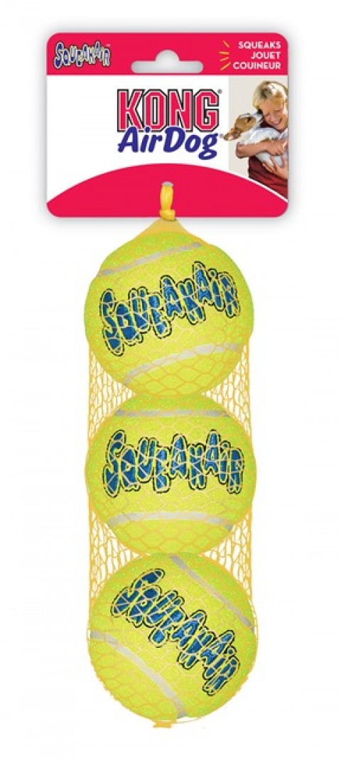 Kong Köpek Air Sq Sesli Tenis Topu M 3 Adet 6,5cm