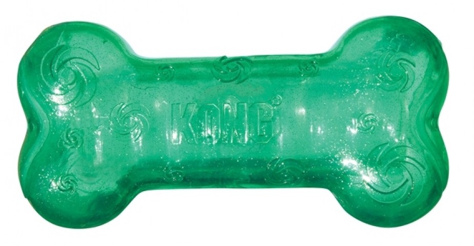 Kong Squeezz Hışırtı Sesli Köpek Kemik M 15,5cm