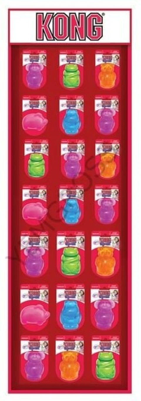 Kong Squeezz Jels Sesli Köpek Oyuncağı L 9,5cm