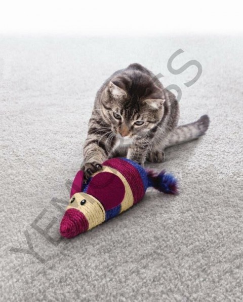 Kong Wrangler Kediotlu Tırmalama Fare Kedi Oyuncağı