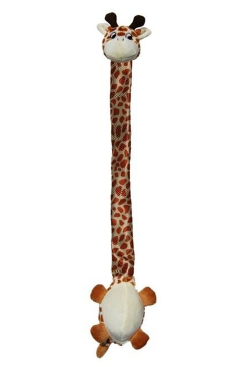 Kong Hışırtı Sesli Köpek Oyuncağı Zürafa 60cm