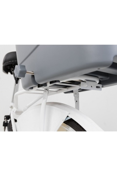 Trixie Köpek İçin Bisiklet Arkası Sepeti Plastik ve Metal 36x47x46cm Gri