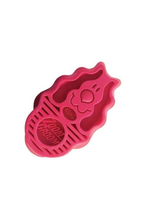 Kong ZoomGroom Köpek Tarağı Pembe 11cm