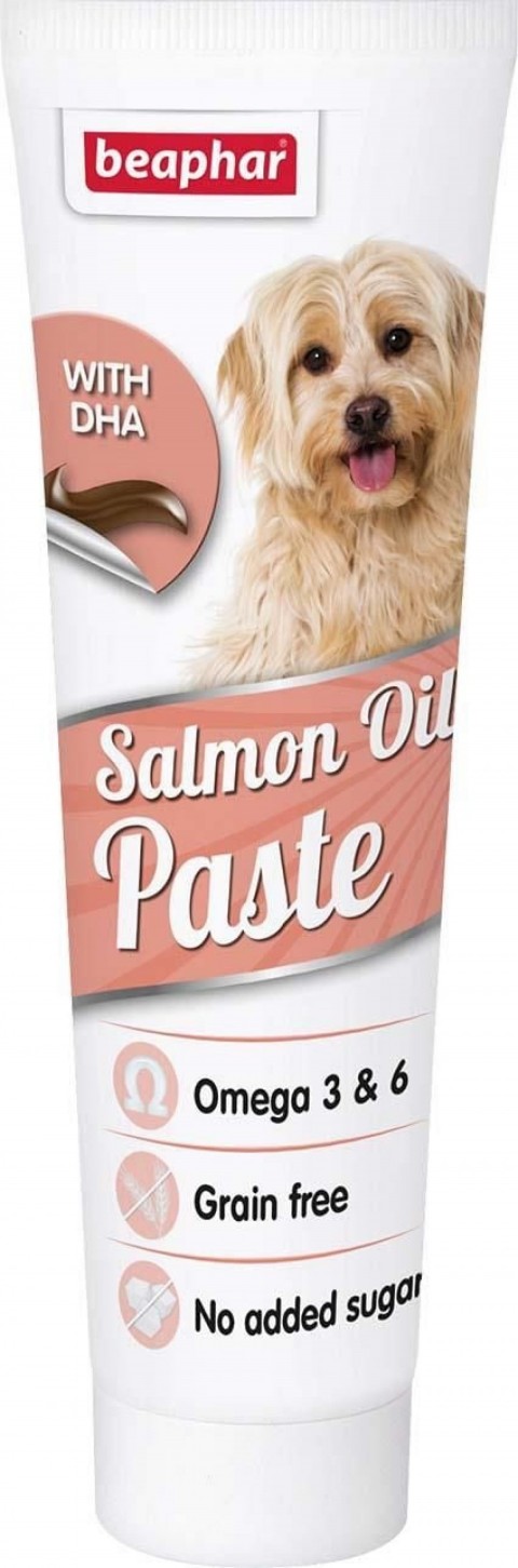 Beaphar Somonlu ve Omega 3 Destekli Köpek Vitamin Macunu 100gr