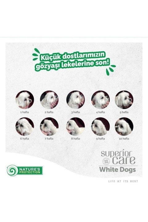 Natures Protection Superior Care White Coat Küçük Irk Ringa Balıklı Beyaz Köpek Maması 1.5 Kg