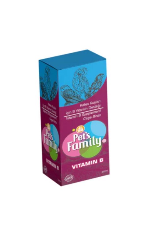 Pets Family Kuş-vitamin B 30ml