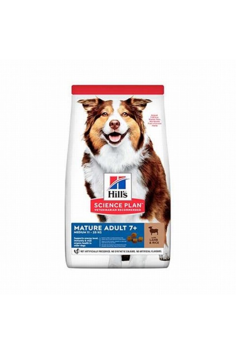Hill's SP Kuzulu ve Pirinçli Orta Irk +7 Yaşlı Köpek Maması 2.5KG