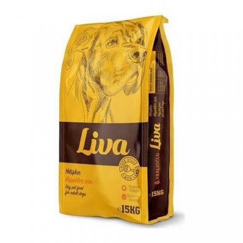 Liva Yetişkin Kuzu Etli  Köpek Maması - 15 Kg