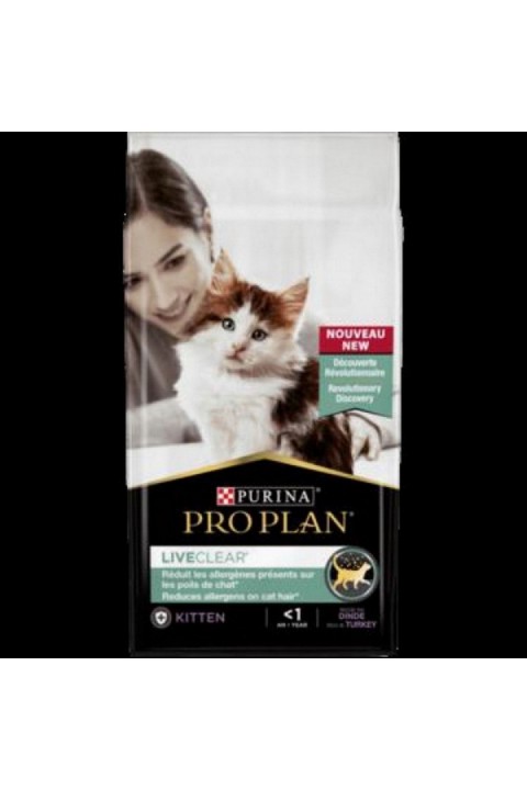Liveclear Kitten Turkey Kedi Maması - 1,4 Kg Liveclear Kitten Turkey Kedi Maması - 1,4 Kg