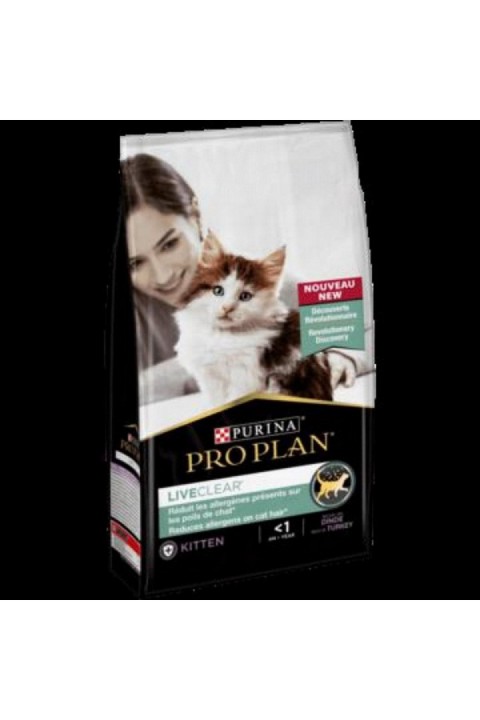 Liveclear Kitten Turkey Kedi Maması - 1,4 Kg Liveclear Kitten Turkey Kedi Maması - 1,4 Kg