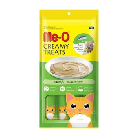 ME-O CREAMY SARI YÜZGEÇLİ ORKİNOSLU 4X15GR