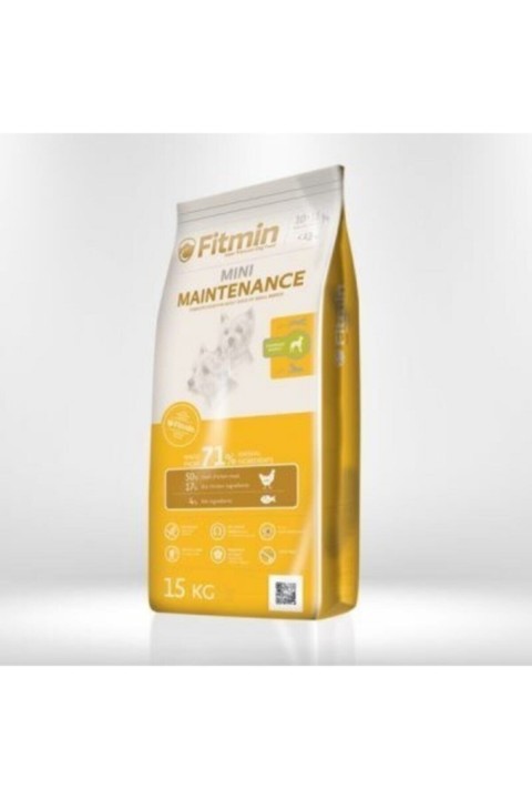Fitmin Mini %50 Taze Tavuk Etli Ufak Irk Yetişkin Köpek Maması 15 Kg