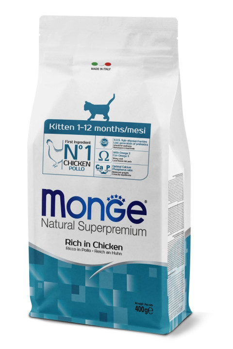 Monge Kitten Tavuklu Yavru Kedi Maması 400 Gr