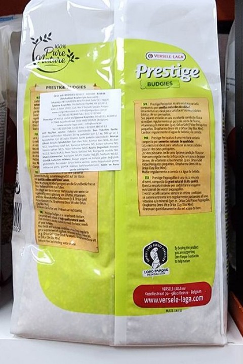 Muhabbet Kuşları Için Özel Karışım Karışık Yem - 1 Kg - Kapalı Paket