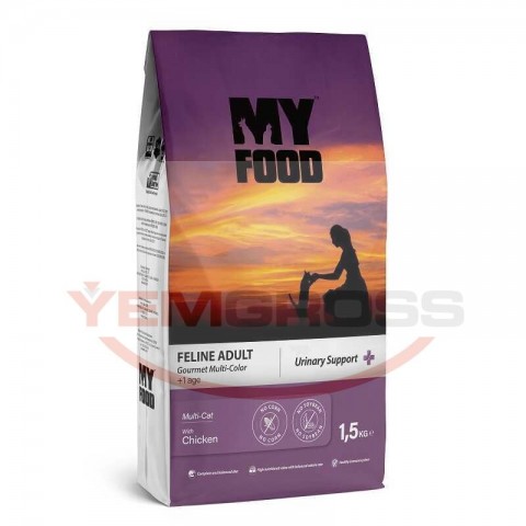 My Food Gurme Yetişkin Kedi Maması Urinary Support 1,5 Kg