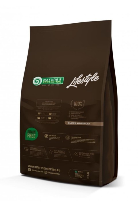 Natures Protection Lifestyle Tahılsız Somonlu Yetişkin Köpek Maması 10+2 Kg
