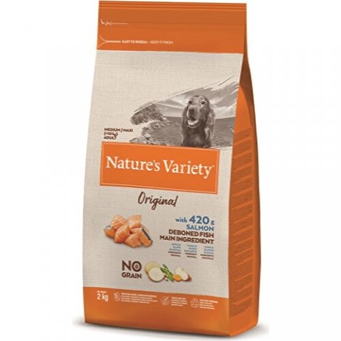 N.v. Dog No Graın Medıum/maxı Adult Salmon 2kg