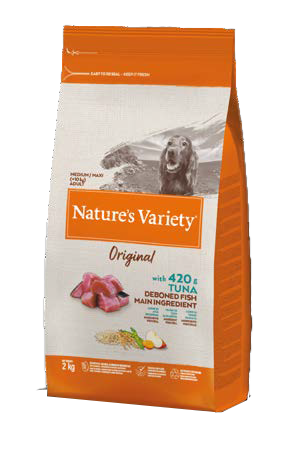 N.v. Dog Orıgınal Med/max Adult Tuna 2kg