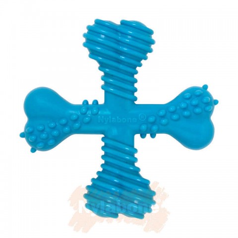 Nylabone Biftek Aromalı Köpek Çiğneme Kemiği L