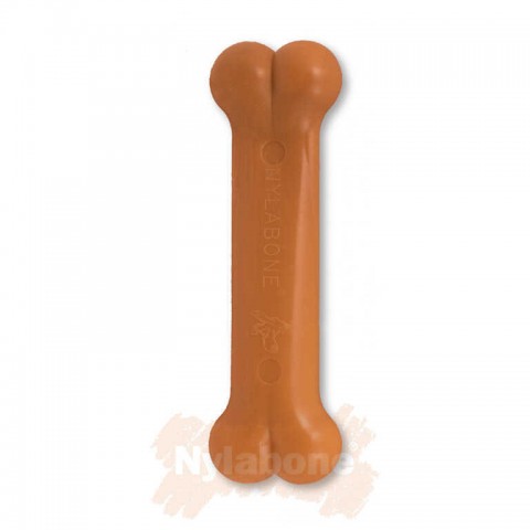 Nylabone Domuz Pastırması Aromalı Köpek Çiğneme Kemiği  S