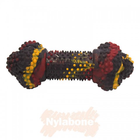 Nylabone Domuz Pastırması ve Cheeseburger Aromalı Köpek Çiğneme Kemiği  S