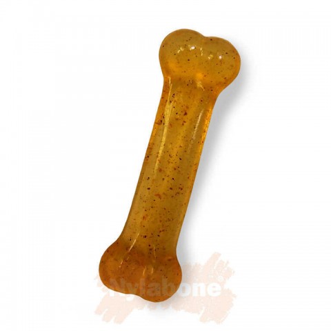 Nylabone Tavuk Aromalı Yavru Köpek Çiğneme Kemiği  S