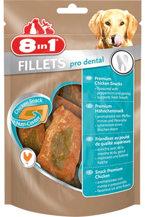 8IN1 FILLETS PRO DENTAL 80GR