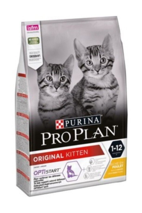 Orginal Kitten Yavru Tavuklu Kedi Maması 3kg.