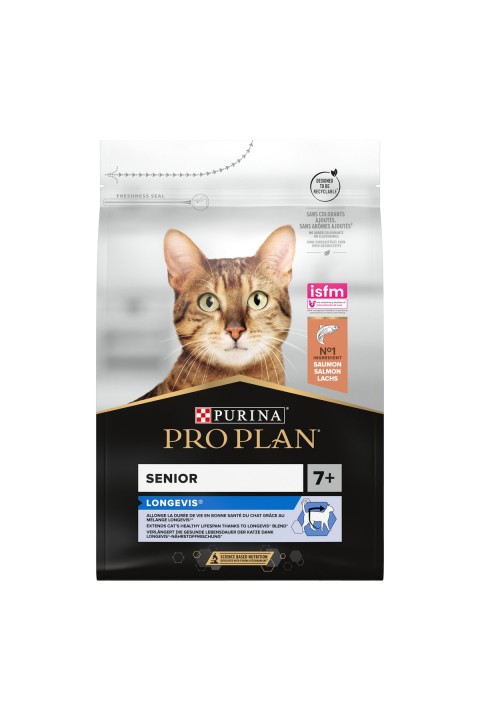 Pro Plan +7 Senior Somonlu Kedi Maması - 3 Kg