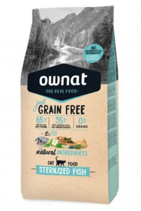 Ownat 1 kg Sterilised Somonlu Kedi Maması