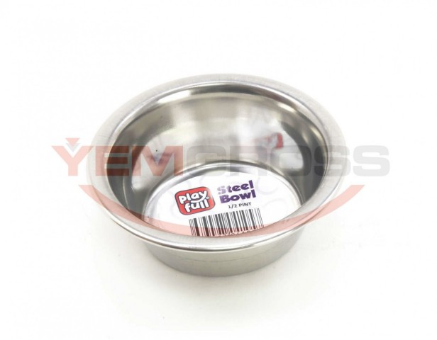 PF-4105 8 Oz Playfull Eko Çelik Mama ve Su Kabı (FBR-1/2 Pt)