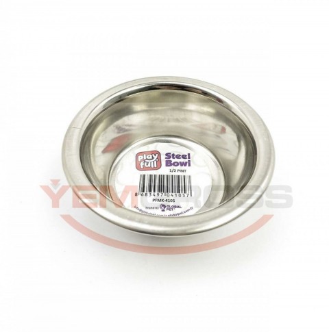 PF-4105 8 Oz Playfull Eko Çelik Mama ve Su Kabı (FBR-1/2 Pt)