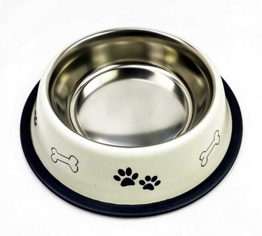 PF-4170 Playfull 32 Oz Desenli Çelik Mama ve Su Kabı (ASRPP-32 oz)