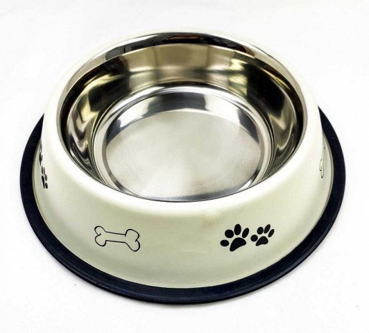 PF-4172 Playfull 96 Oz Desenli Çelik Mama ve Su Kabı (ASRPP-96 oz)