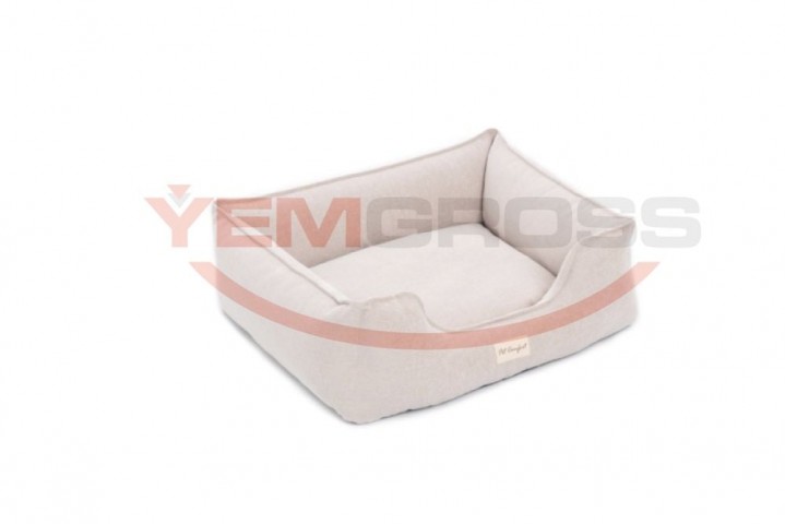 Pet Comfort Alpha  Ekru Köpek Yatağı M 80x65cm