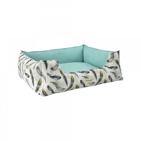 Pet Comfort Alpha  Köpek Yatağı Mint/Beyaz L 105x85cm
