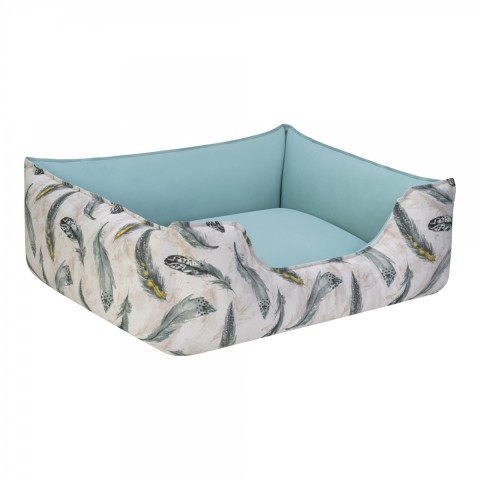 Pet Comfort Alpha  Köpek Yatağı Mint/Beyaz M 80x65cm