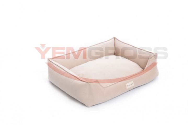 Pet Comfort Delta  Ekru Köpek Yatağı M 90x70cm