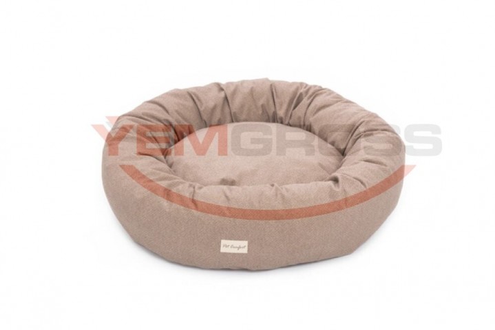 Pet Comfort Hotel  Açık Kahverengi Köpek Yatağı L 100cm