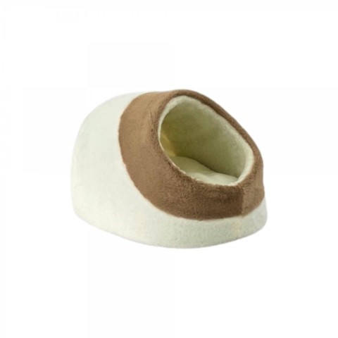 Pet Comfort Nest  Kedi Yatağı Ecru/Kahverengi 40x40cm