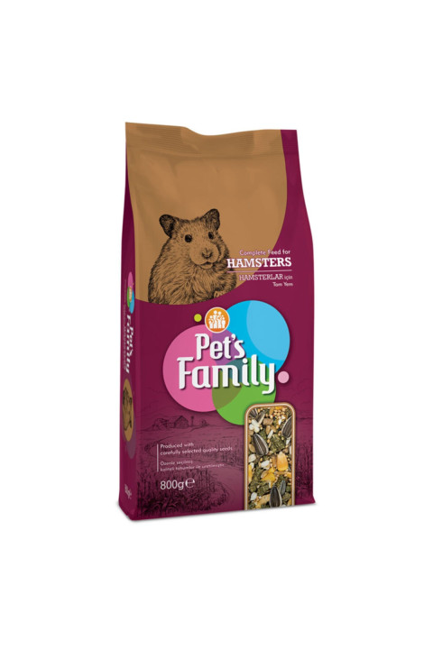 Pets Famıly Hamster Yemi 800g