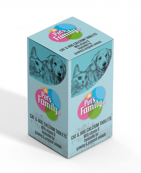 Pets Family Kedi&köpek Kalsiyum Tablet 75 Adet