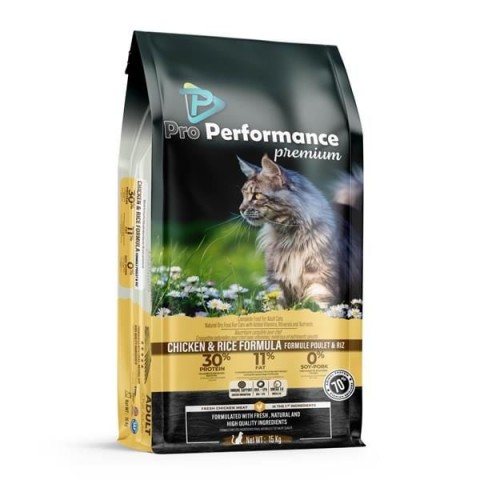 Pro Performance Tavuklu Ve Pirinçli Yetişkin Kedi Maması 15 Kg