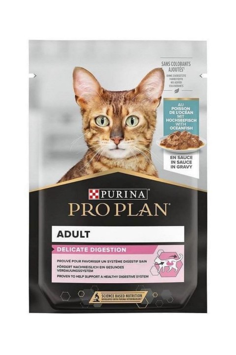 Pro Plan Delicate Okyanus Balıklı Pouch Kedi Konservesi 85 Gr